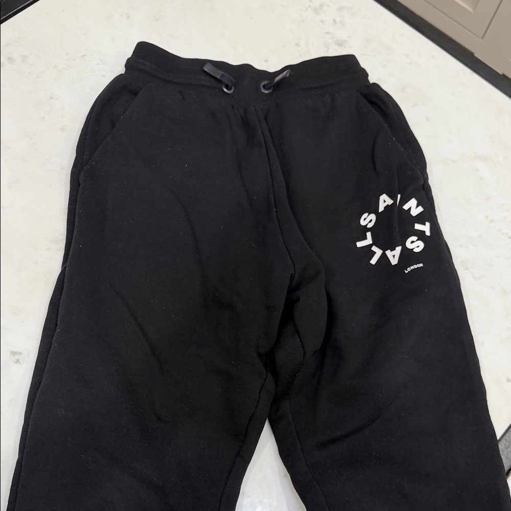 All Saints Kids Black Joggers